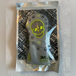 SWAG skull golf Headcover - NEW. RARE 3M PGA Tour tournament. Gray & neon green